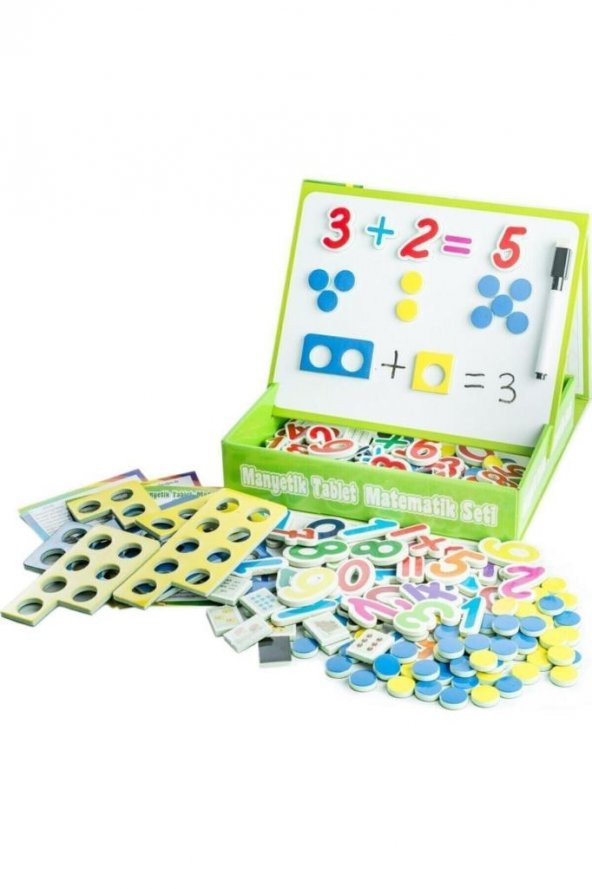 Diytoy Manyetik Tablet Matematik Seti Yazı Tahtası 98 Parça Eğitim Seti