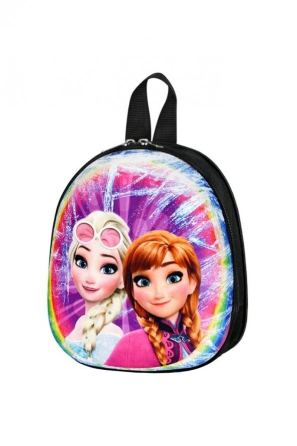 DZC KUZENLER AVM kız Çocuk 3d frozen elsa Kreş Anaokulu Sırt Çantası