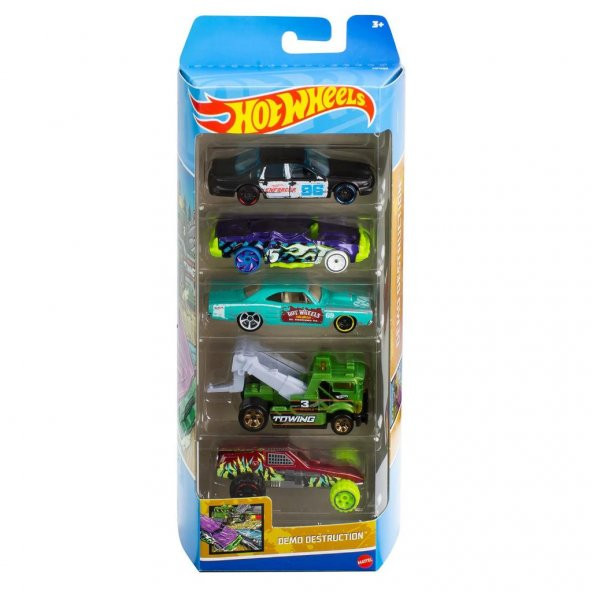 DZC KUZENLER AVM HOTWHEELS 5 Lİ METAL ARABA ORJİNAL SET DEMİR ARABALAR OYUNCAK