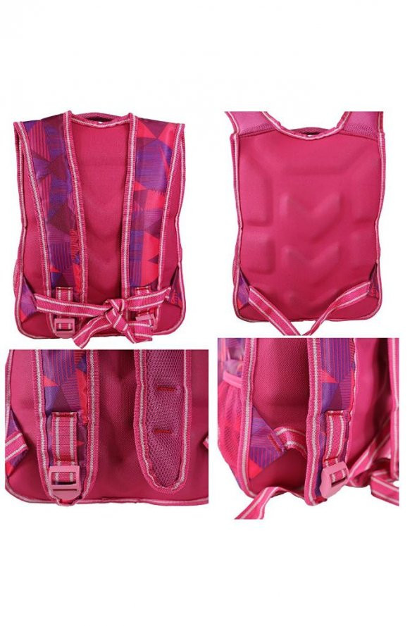 DZC KUZENLER AVM LOL ÇANTA KABARTMALI 3 GÖZLÜ BESLENMELİ OKUL ÇANTASI - Resim 4