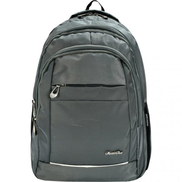 DZC KUZRNLER AVM  OKUL GRİ SIRT ÇANTASI DAYANIKLI ÇOK GÖZLÜ GÜNLÜK SPOR UNISEX ürün görseli