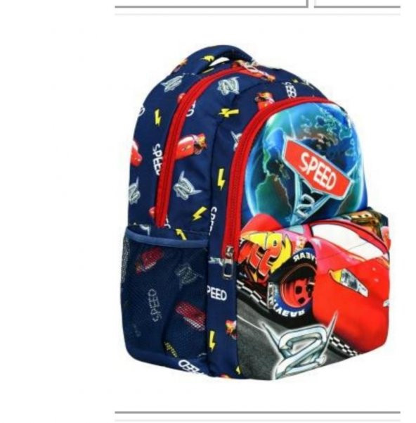 DZC KUZENLER AVM İLK OKUL CARS ARABALI ÇOCUK SIRT SIRT ÇANTASI 3LÜ TAKIM SET DAYANIKLI SU GEÇİRMEZ - Resim 2