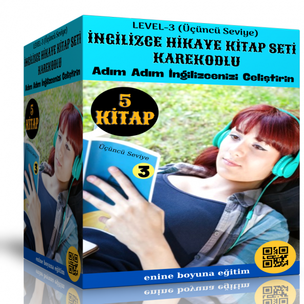 İngilizce Hikaye Seti Level-3 (Karekodlu 5 Kitap) ürün görseli 1