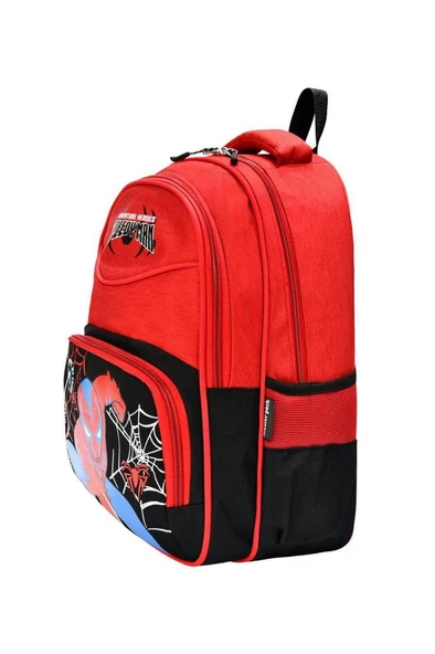 DZC KUZENLER AVM ÖRÜMCEK ADAM SPEEDERMAN İLK OKUL ÇANTA DAYANIKLI ORTOPEDİK ÖĞRENCİ ÇOCUK SIRT ÇANTASI - 2