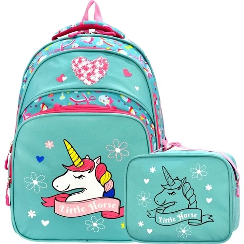 DZC KUZENLER AVM ORTA OKUL LİSE DAYANIKLI ORTOPEDİK ÖĞRENCİ SIRT ÇANTASI - 5