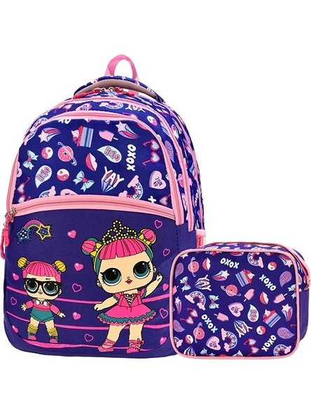 DZC KUZENLER AVM LOL İLK OKUL ÇANTA DAYANIKLI ORTOPEDİK ÖĞRENCİ ÇOCUK SIRT ÇANTASI ürün görseli 1