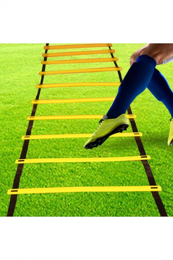 CKSpor Çantalı  Antreman Merdiveni 4 Mt - 8 Çubuklu İdman Merdiveni CKS904 - 4