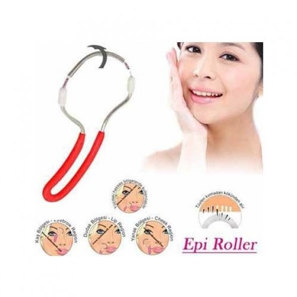 Epilasyon Aleti Yaylı Epilatör Kaş Bıyık Tüy Alma Aparatı Pratik Kullanım Paslanmaz Çelik Yay - 5