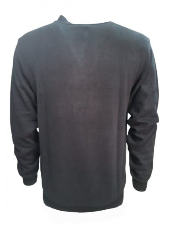 Mcl 14278 Erkek Basic Önü Düğmeli Hırka - Siyah - 2