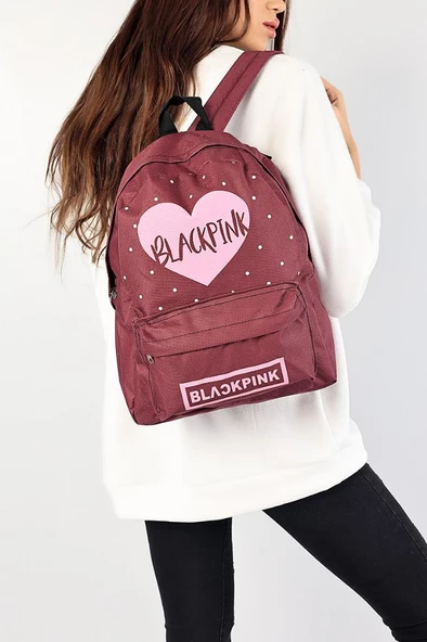 DZC KUZENLER AVM BLACKPINK HACHPEK OKUL GÜNLÜK SPOR SIRT ÇANTA - 4