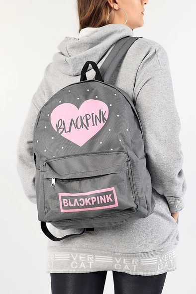 DZC KUZENLER AVM BLACKPINK HACHPEK OKUL GÜNLÜK SPOR SIRT ÇANTA - 6
