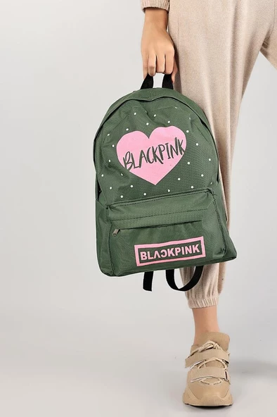 DZC KUZENLER AVM BLACKPINK HACHPEK OKUL GÜNLÜK SPOR SIRT ÇANTA - 10