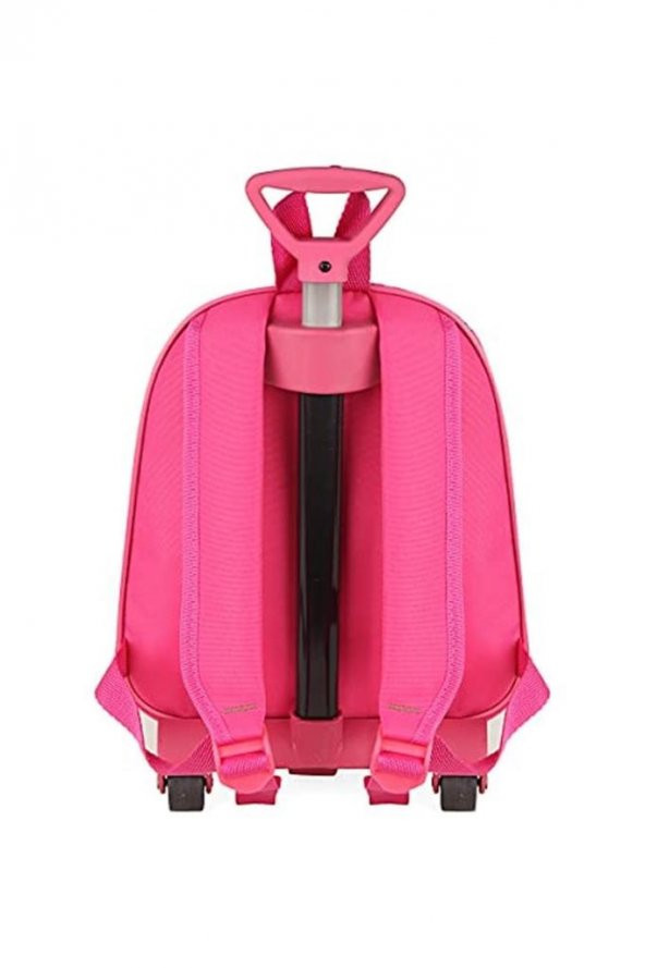 DZC KUZENLER AVM ÇEKÇEKLİ ANAOKUL İLKOKUL KREŞ FROZEN ELSA SIRT ÇANTA VALİZ - 2