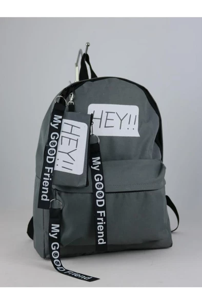 DZC KUZENLER AVM Unisex Hugbag Sırt Çantası Spor Okul Outdoor Laptop Çanta HEY CÜZDANLI - 8