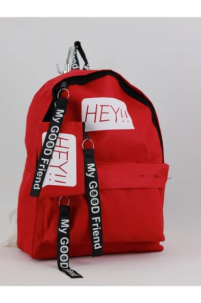 DZC KUZENLER AVM Unisex Hugbag Sırt Çantası Spor Okul Outdoor Laptop Çanta HEY CÜZDANLI - 6