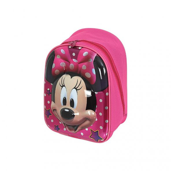 kreş & Anaokulu Çocuk Sırt okul Çantası miki minie mouse 3-6 Yaş 5d Kabartmalı 30CM - 1