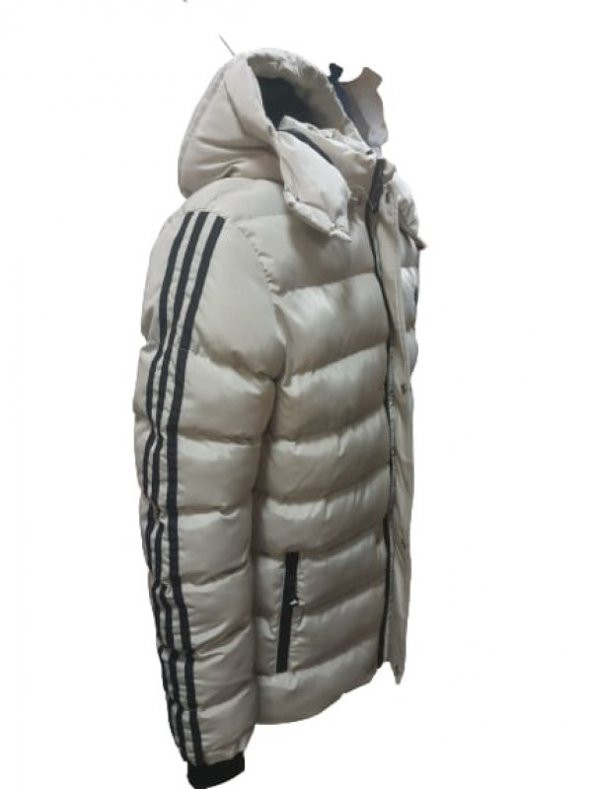 Adidas Erkek Sportswear Şişme Kışlık Mont St01542 - Krem - 2