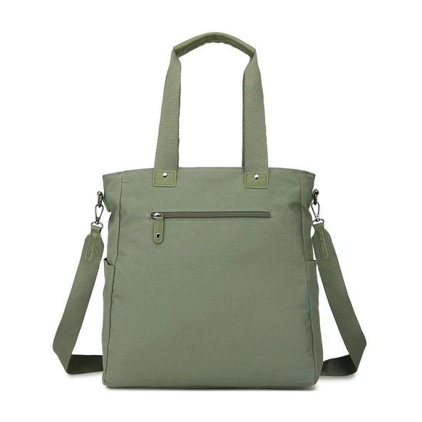 Smart Bags Exclusive Kanvas Kumaş Kadın Omuz Çantası 1309 - 3