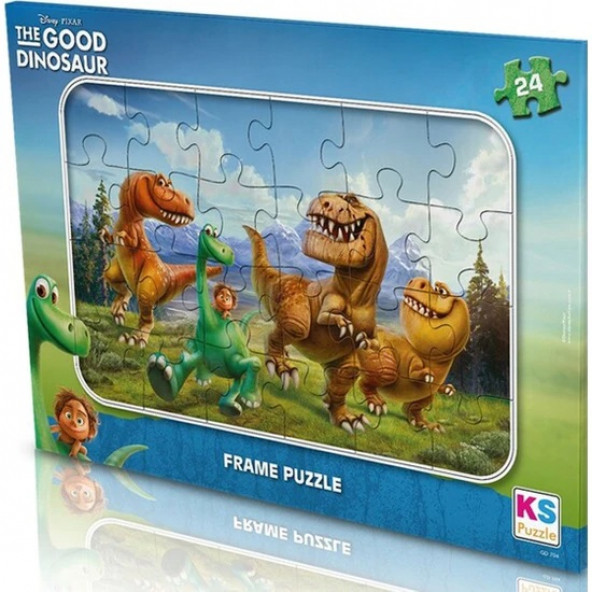Disney The Good Dinosaur 24 Parça Frame Puzzle