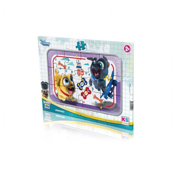 KS Games 24 Parça Puppy Dog Pals Frame Puzzle - 2