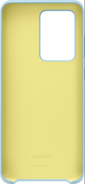 Samsung Galaxy S20 Ultra 5G Silicone Cover Silikon Kılıf, Mavi EF-PG988T - Resim 3