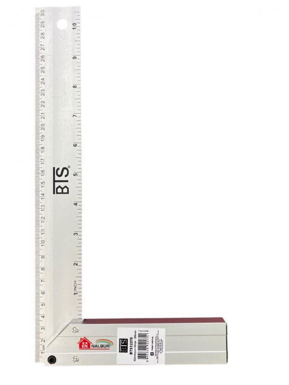 BTS 12275 Alüminyum Gönye 30 cm
