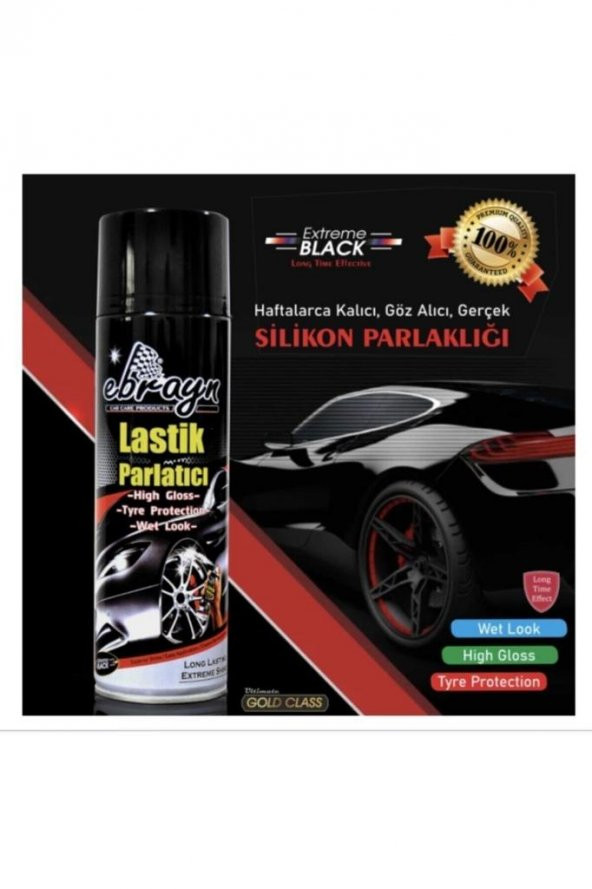 Ebrayn Lastik Parlatıcı Premium Lastik Parlatma Spreyi - 4