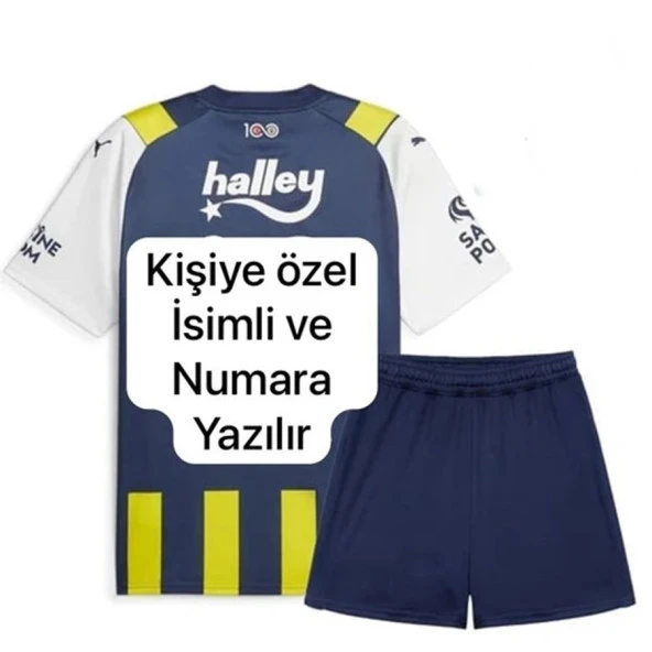 Çocuk Forması Takımı İsme Özel 4 Lü Set