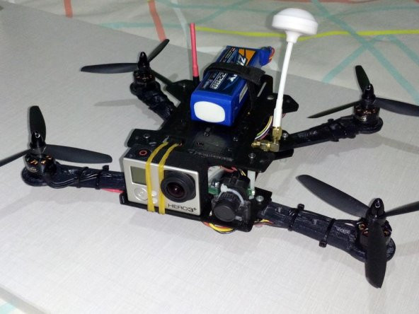 Mini Örümcek Quadcopter Pd2015 Plastik Aparat