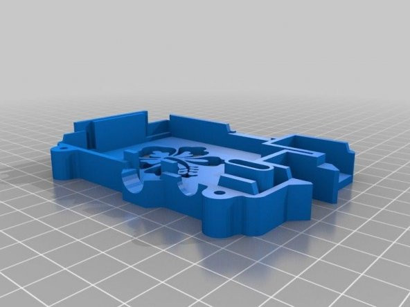 Hibiscus Raspberry Pi Konut (Üst) Plastik Aparat - 1