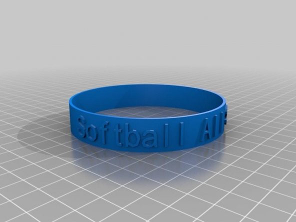 Tüm Yıldız Bilezik Softball Plastik Aparat