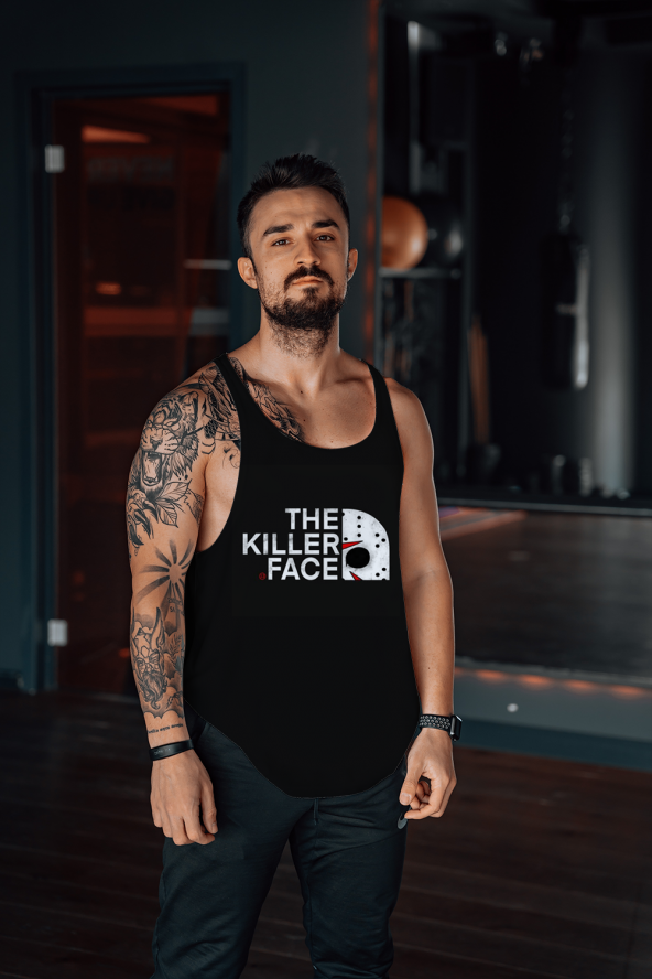THE KİLLER FACE Gym Fitness Tank Top Sporcu Atleti