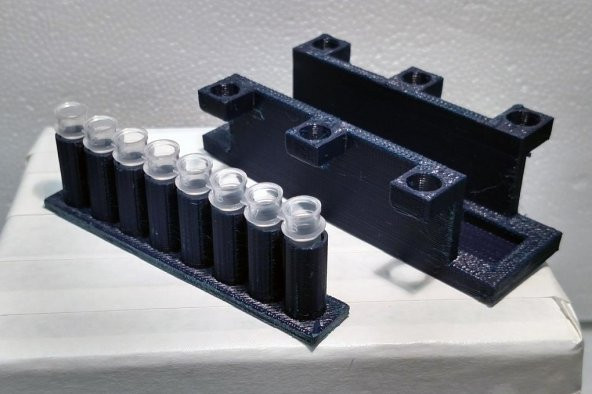 8 Strip Pcr Tüpü Koleksiyonu Cihazı Plastik Aparat - 3
