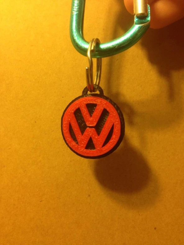Volkswagen Anahtarlık Plastik Aparat