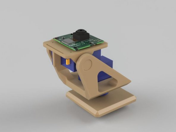 Servo Pan Tilt - Ahudududu Pi Kamera Plastik Aparat - 1