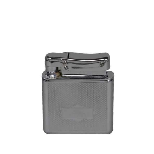 Promise Benzinli Çakmak Muhtar Çakmağı Gümüş - Resim 4