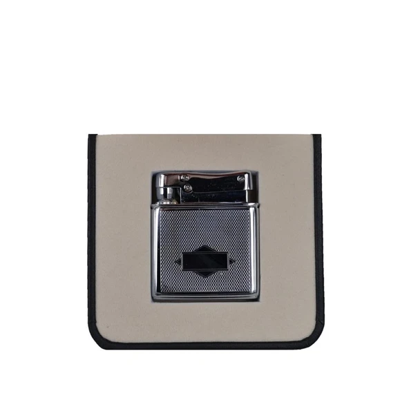 Promise Benzinli Çakmak Muhtar Çakmağı Gümüş - Resim 3