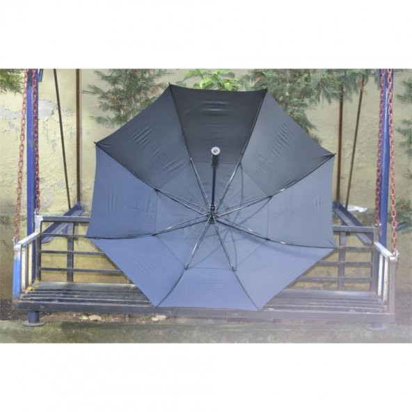 April A-252G Protokol Vale Şemsiyesi Siyah - Resim 7