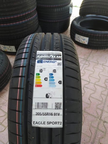 GOODYEAR 205/55R16 91V EAGLE SPORT2 2025 YERLİ ÜRETİM - Resim 2