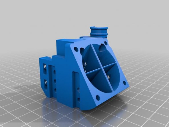 Orbiter + Herome Gen 5 + V6 Tronxy X5Sa-400 İçin Plastik Aparat - 7