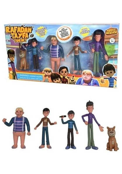 Rafadan Tayfa 5'li karakter Figür Seti ürün görseli