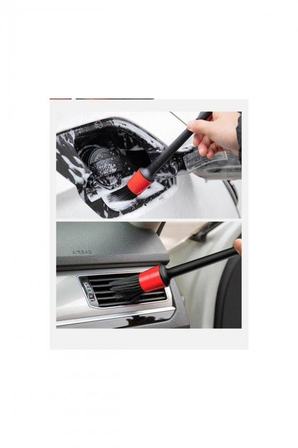 Araç Oto Detaylı Temizlik Fırçası Parlatma Süngeri Seti 8 Parça - 8