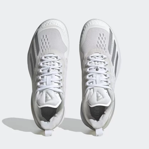 Adidas IG9516 Adizero Cybersonic Kadın Beyaz Tenis Ayakkıbısı - Resim 3