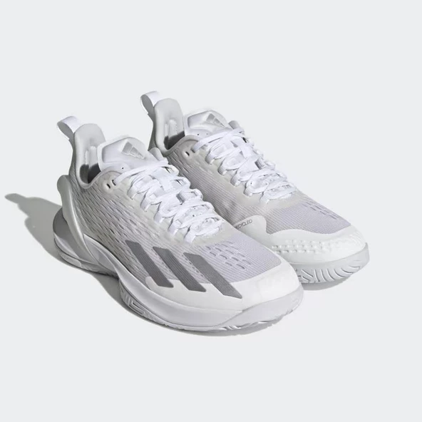 Adidas IG9516 Adizero Cybersonic Kadın Beyaz Tenis Ayakkıbısı - Resim 5