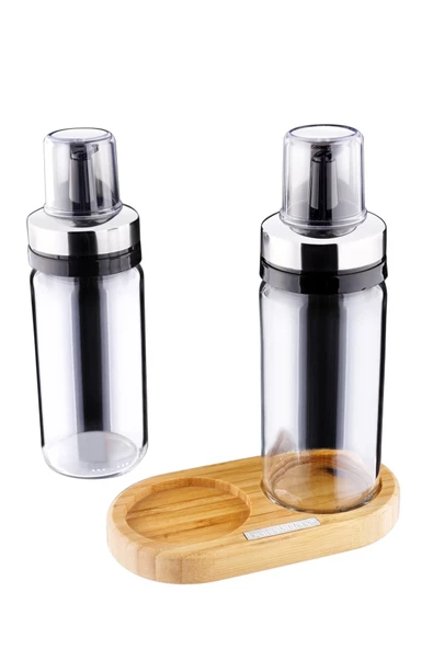 Bambum Yağlık Sirkelik Standlı 3 Parça Oval Form - 2