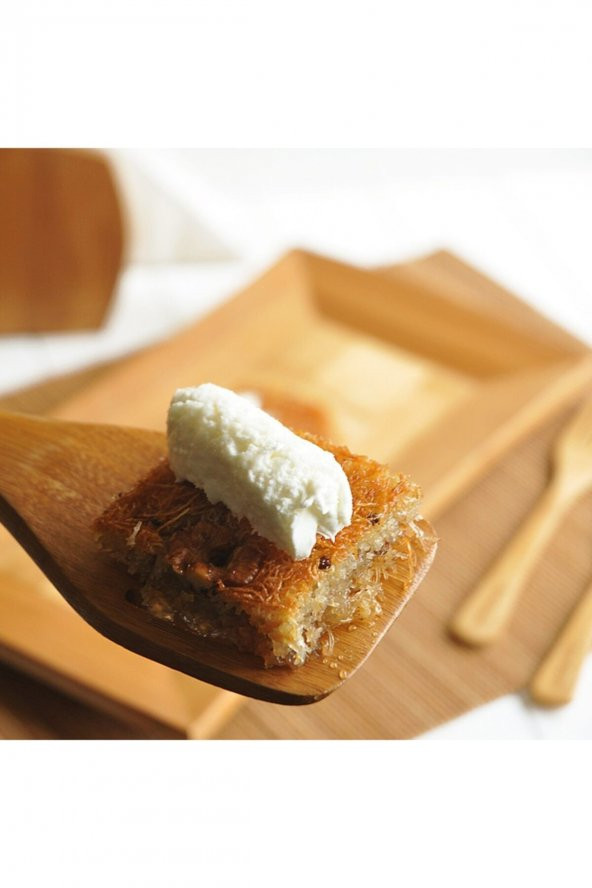 Bambum Capretta Uzun Oluklu Bambu Spatula - Servis Spatulası 40 Cm. - 3