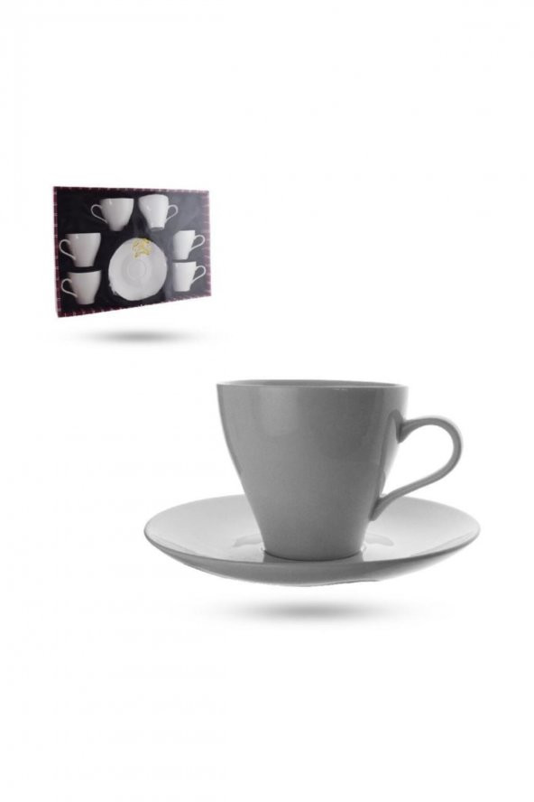 Güntem Cooker Porselen Nescafe Fincanı Seti Ckr2696