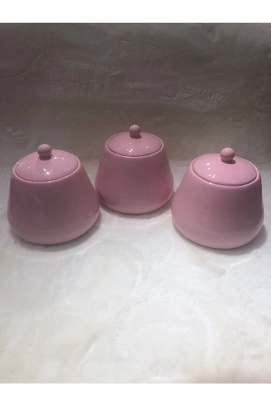 ALBAYRAK ZÜCCACİYE Baharat Takımı 3 Parça (pembe)