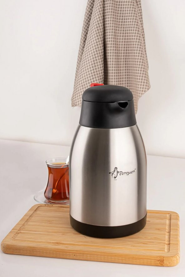 PNG-1250 Inox 2.5 Litre Çift Kat Çelik Çay Termosu - 2