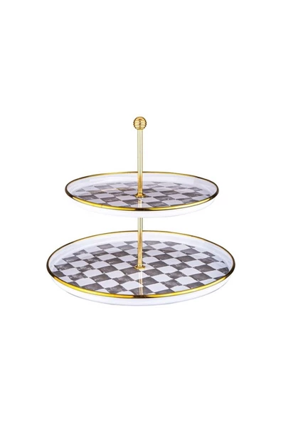 Taşev Damas - 2 Katlı Kurabiyelik